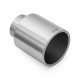 S jedným výstupom RM Motors koncovka výfuku z nehrdzavejúcej ocele KPZS 76mm, vstup 63,5mm | race-shop.sk