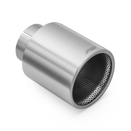 S jedným výstupom RM Motors koncovka výfuku z nehrdzavejúcej ocele KPZS/DP 89mm, vstup 50mm | race-shop.sk