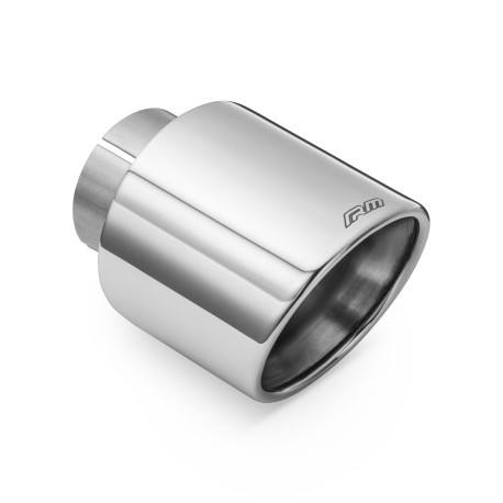 S jedným výstupom RM Motors koncovka z leštenej nehrdzavejúcej ocele KSZP/DK 76mm, vstup 63,5mm | race-shop.sk