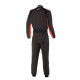 Kombinézy Alpinestars FIA kombinéza KMX-9 V3, Čierna/červená fluo | race-shop.sk