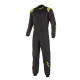 Alpinestars FIA kombinéza KMX-9 V3, Čierna/žltá fluo