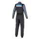 Kombinézy CIK-FIA kartingová kombinéza ALPINESTARS KMX-9 V3 Graphic 4, čierna/azúrová/žltá/fluo | race-shop.sk