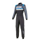 Kombinézy CIK-FIA kartingová kombinéza ALPINESTARS KMX-9 V3 Graphic 4, čierna/azúrová/žltá/fluo | race-shop.sk