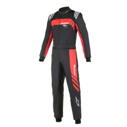 CIK-FIA kartingová kombinéza ALPINESTARS KMX-9 V3 Graphic 3, čierna/červená