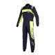 Alpinestars FIA race detská kombinéza KMX-9 V3 Suit Graphic 3, Čierna/žltá fluo