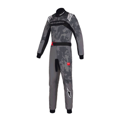 Kombinézy Alpinestars FIA kombinéza KMX-9 V3 Graphic 5, Tmavo šedá/čierna | race-shop.sk
