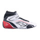 Topánky Topánky FIA Alpinestars Tech-1 T V3, biela/čierna/červená | race-shop.sk