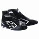 FIA pretekárske topánky Alpinestars SP +, čierna/biela