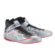 FIA pretekárske topánky Alpinestars Tech-1 Z V3, tmavostrieborná/čierna/červená