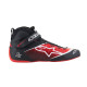 Topánky FIA pretekárske topánky Alpinestars Tech-1 Z V3, čierna/červená | race-shop.sk