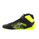Topánky FIA pretekárske topánky Alpinestars Tech-1 Z V3, čierna/fluo žltá | race-shop.sk