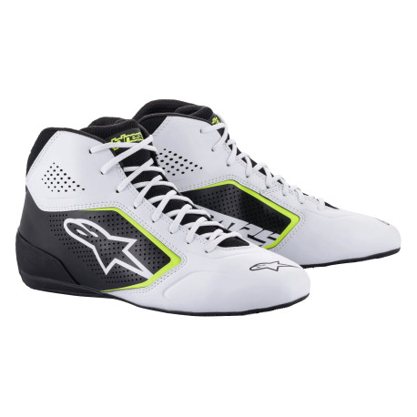 Topánky Topánky Alpinestars Tech-1 K Start V2, Biela/čierna/žltá Fluo | race-shop.sk