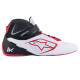 Topánky Kartingové topánky Alpinestars Tech-1 K V2, biela/čierna/červená | race-shop.sk