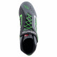 Topánky Kartingové topánky Alpinestars Tech-1 KX V2, Čierna/tmavosivá, fluo zelená | race-shop.sk