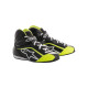 Detská motokárová obuv Alpinestars Tech-1 K, Čierna/biela/žltá Fluorescenčné