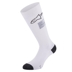 FIA nehorľavé ponožky ALPINESTARS ZX V4 (vysoké), biela