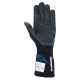 Rukavice FIA pretekárske rukavice Alpinestars Tech-1 ZX V4 (vonkajšie šitie), čierna/modrá | race-shop.sk