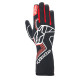 FIA pretekárske rukavice Alpinestars Tech-1 Race V4 (vonkajšie šitie), čierna/červená