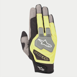 Rukavice pre mechanikov Alpinestars Engine, čierna/fluo žltá