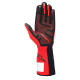 Rukavice FIA kartingové rukavice Alpinestars Tech-1 KX V4 (vonkajšie šitie), čierna/červená | race-shop.sk