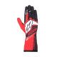 Rukavice Detské kartingové rukavice Alpinestars Tech-1 K Race S V2 Corporate (vnútorné šitie), červená/čierna | race-shop.sk