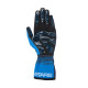 Rukavice Detské kartingové rukavice Alpinestars Tech-1 K Race S V2 Future (vnútorné šitie), námornícka modrá/čierna | race-shop.sk