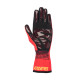 Rukavice Kartingové rukavice Alpinestars Tech-1 K Race V2 Future (vnútorné šitie), červená/mandarínková | race-shop.sk