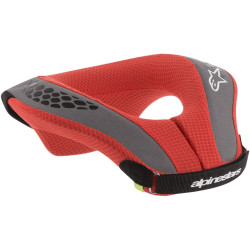 Alpinestars detská ochrana krku, Čierna/červená