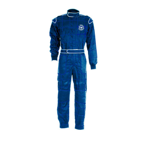 Kombinézy RETRO BRANDS detská pretekárska kombinéza - modrá | race-shop.sk