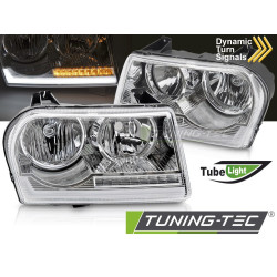 CHRYSLER 300 05-08 TUBE LIGHT PREDNÉ SVETLÁ CHROME