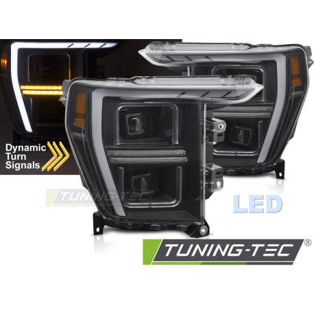 Osvetlenie LED POHOVOVÉ SVETLÁ TUBE LIGHT BLACK na FORD F150 MK14 20-23 | race-shop.sk