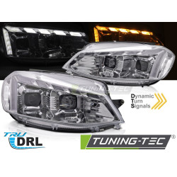 Predné svetlá LIGHT SEQ PREDNÉ SVETLÁ CHROME sú určené pre VW GOLF 7 17-19