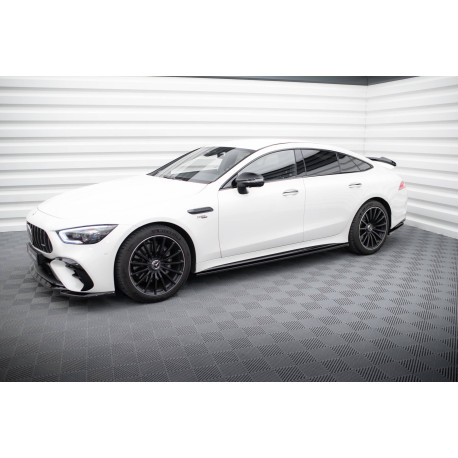 Body kit a vizuálne doplnky Sada splittrov pre Mercedes-AMG GT 43 4 Door Coupe V8 Styling Package | race-shop.sk