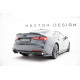 Body kit a vizuálne doplnky MAXTON DESIGN zadný splitter pre Audi A5 F5 Facelift (so zvislými lištami), lesklá čierna | race-shop.sk