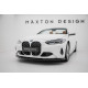 Body kit a vizuálne doplnky MAXTON DESIGN predný splitter pre BMW 4 Coupe / Cabrio G22 / G23, lesklá čierna | race-shop.sk