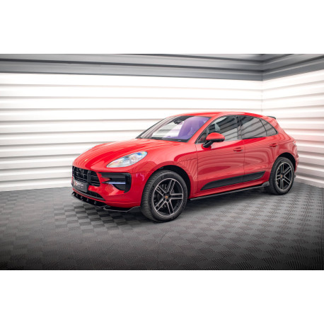 Body kit a vizuálne doplnky MAXTON DESIGN sada splitterov pre Porsche Macan GTS / Sport Design Mk1 Facelift | race-shop.sk