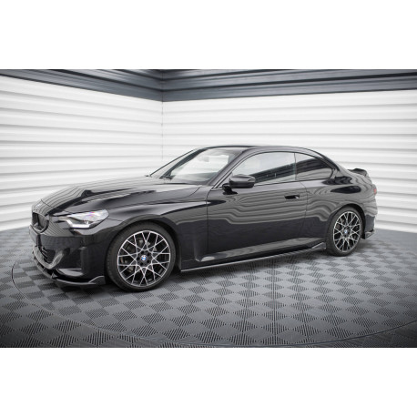 Body kit a vizuálne doplnky MAXTON DESIGN sada splitterov pre BMW 2 Coupe G42, V2 | race-shop.sk