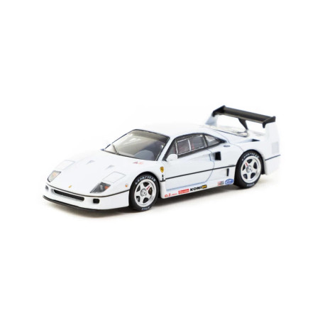 Modely áut Tarmac Works 1/64 - Ferrari F40 Lightweight | White | race-shop.sk