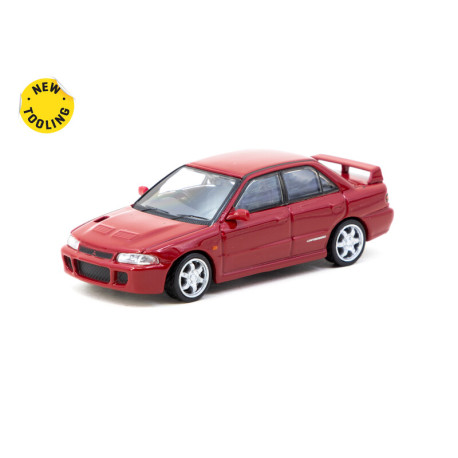 Modely áut Tarmac Works 1/64 - Mitsubishi Lancer GSR Evolution | Red | race-shop.sk