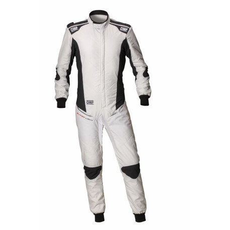 Kombinézy FIA pretekárska kombinéza OMP TECNICA SuperLight, biela/antracitová | race-shop.sk