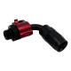 Fitingy 90° PTFE Snap-on fitting AN10 90° - Black | race-shop.sk