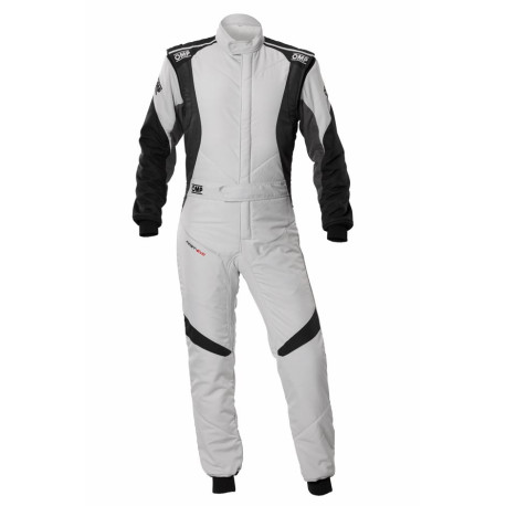 Kombinézy FIA KOMBINÉZA OMP FIRST EVO my2025 šedá/čierna | race-shop.sk