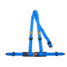 3 point safety belts OMP ROAD 3 ECE 16-08, blue