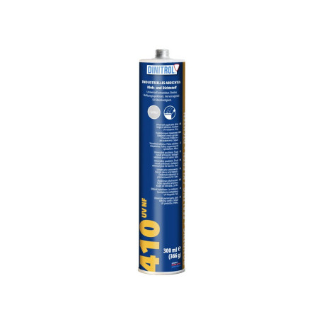 Lepidlá DINITROL 410 UV sivá jednokomponentné lepidlo 300ml | race-shop.sk