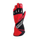 Rukavice Závodné rukavice OMP KS-2R (vonkajšie šitie) červená/čierna | race-shop.sk