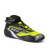 Kartingové topánky Sparco K-ROCK, čierna/fluo žltá