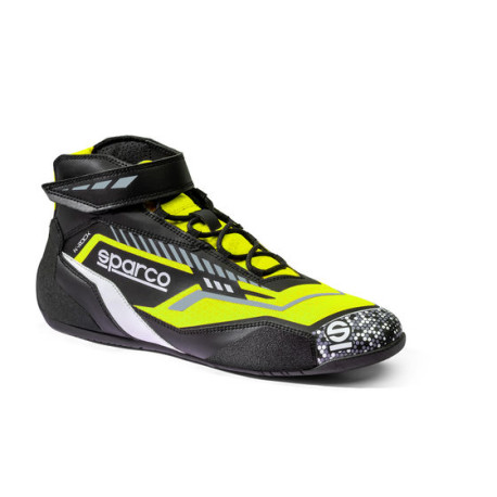 Topánky Kartingové topánky Sparco K-ROCK, čierna/fluo žltá | race-shop.sk