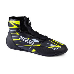 FIA Topánky Sparco K-Rapid 2025 - Rotor Closure, svetlomodrá/fluo žltá