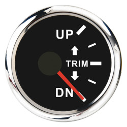 Budík RACES Marine - Ukazovateľ sklonu motora (Trim meter)