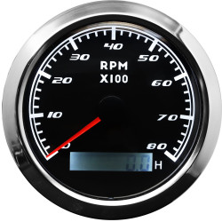 Budík RACES Marine - Prídavný tachometer (0-8000RPM)